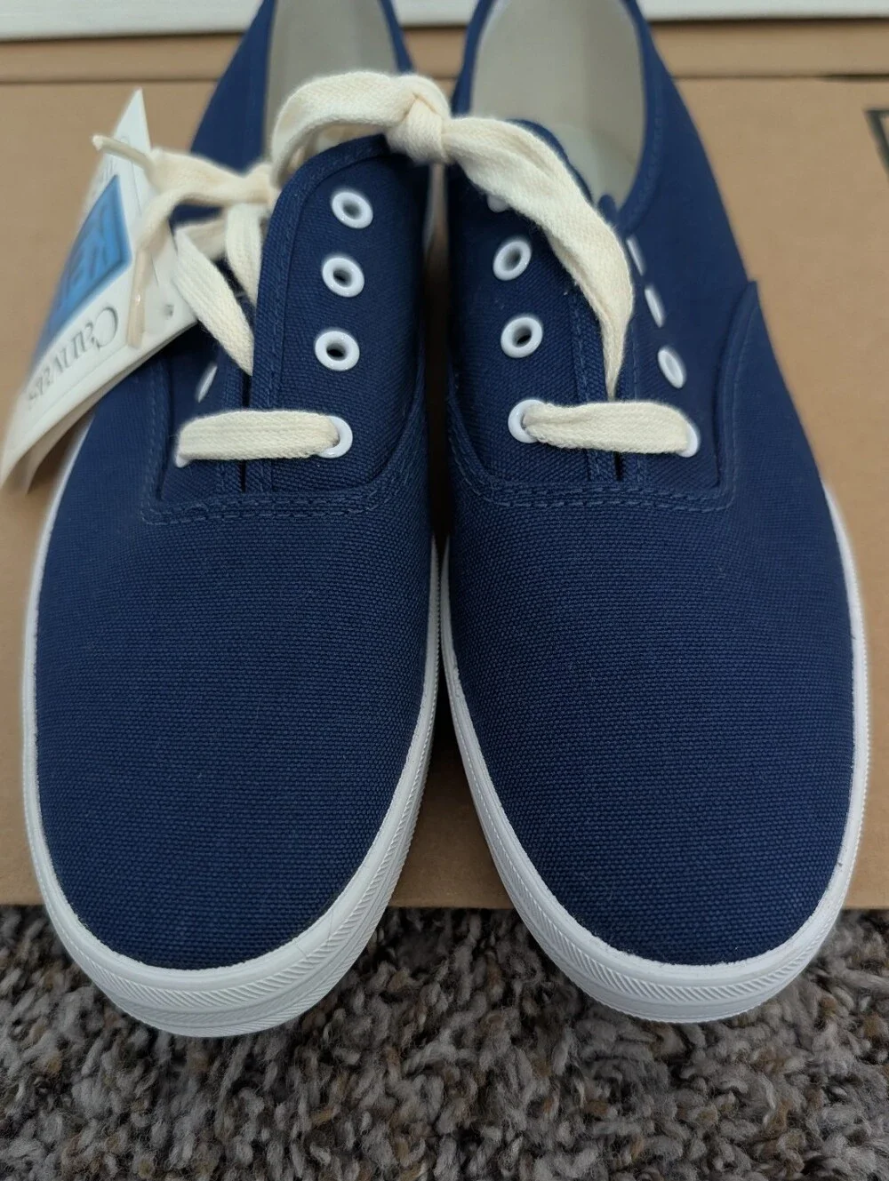 NWT Keds Champion Point Low Lace-Up Canvas Tennis Shoes - Picture 13 of 14